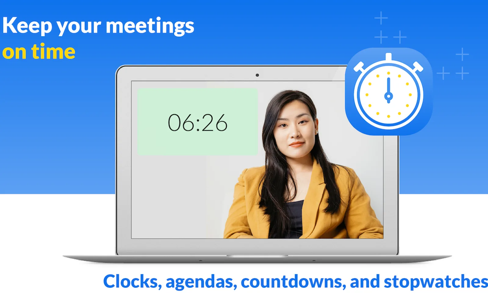 123 Timer and Clock by BlueSky — screenshot from the Microsoft Marketplace listing