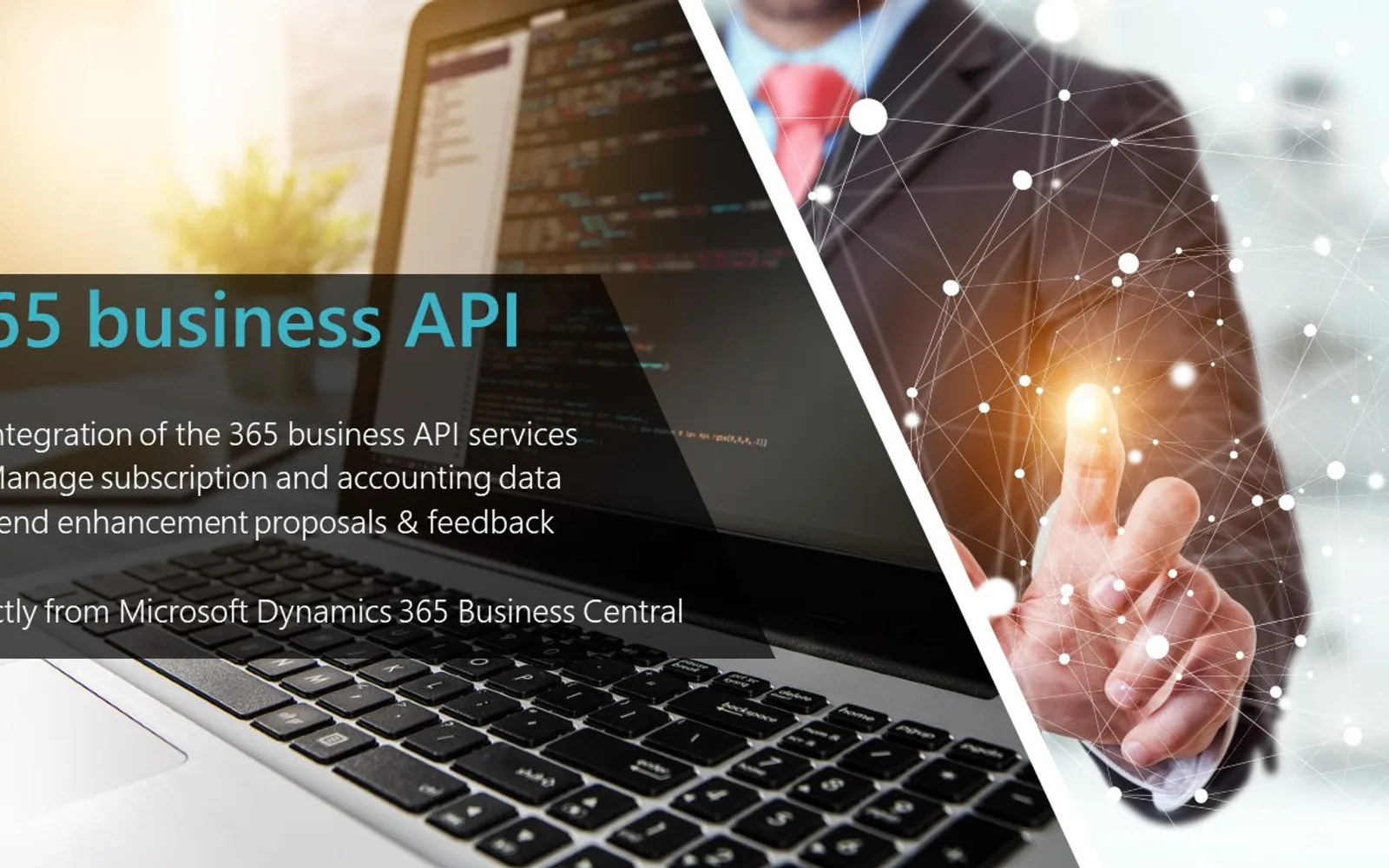 365 business API — screenshot from the Microsoft Marketplace listing