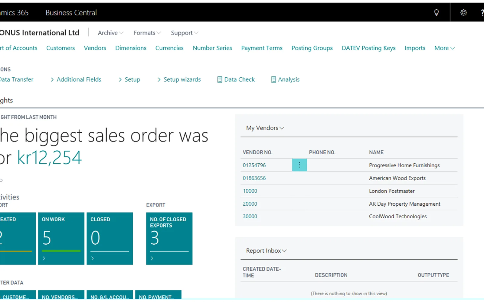 365Performance DATEV — screenshot from the Microsoft Marketplace listing