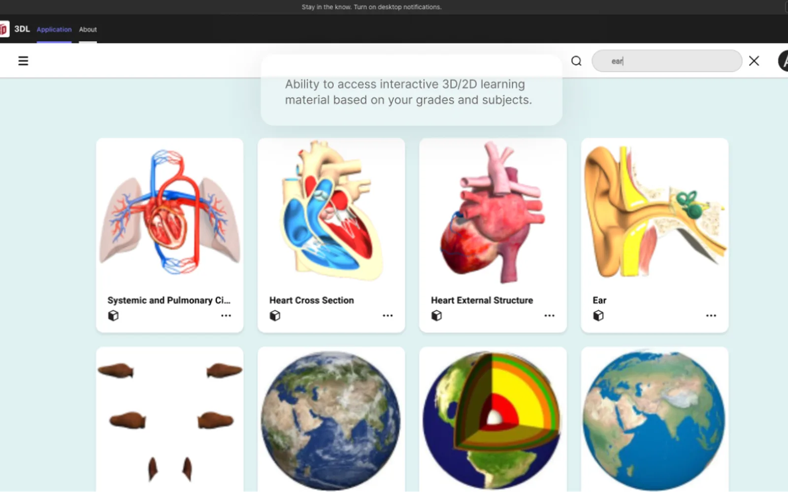 3DL — screenshot from the Microsoft Marketplace listing