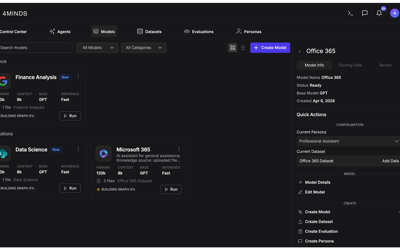 4MINDS — screenshot from the Microsoft Marketplace listing