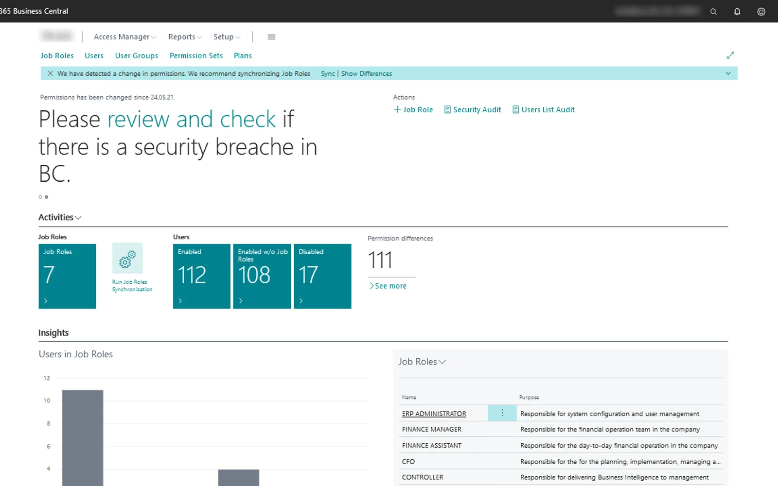 Access Manager — screenshot from the Microsoft Marketplace listing