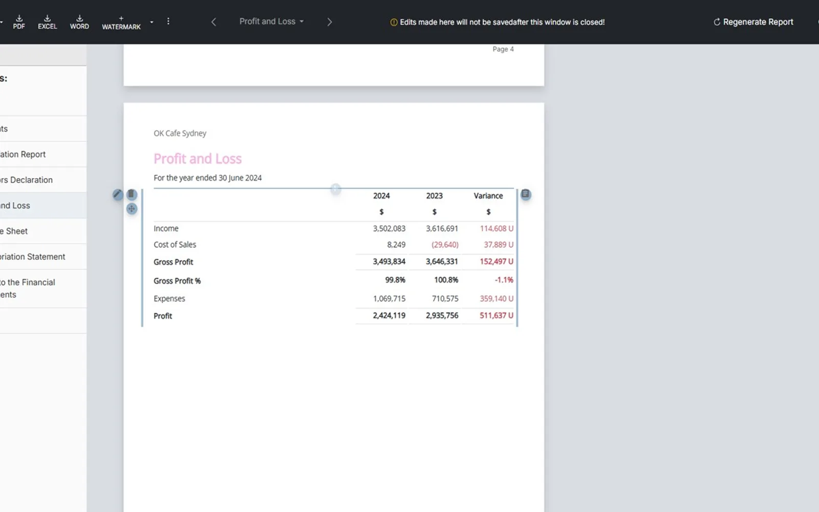 Active Ledger & Reporting — screenshot from the Microsoft Marketplace listing