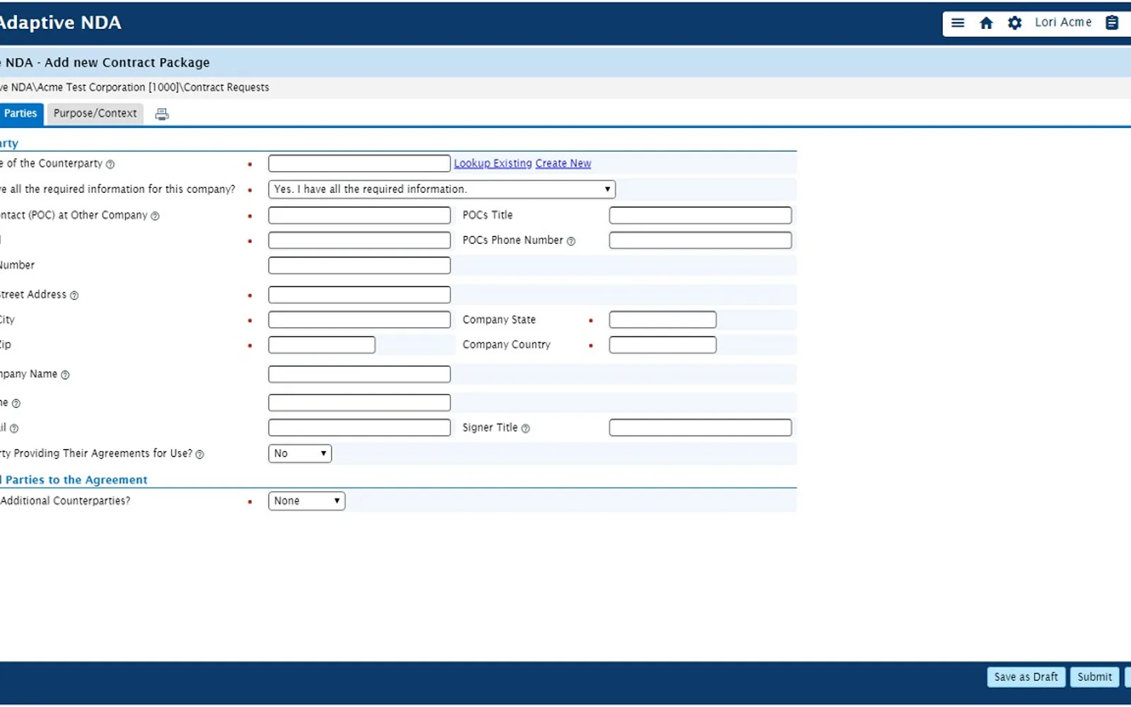 Adaptive Non-Disclosure Agreement (NDA) Manager — screenshot from the Microsoft Marketplace listing