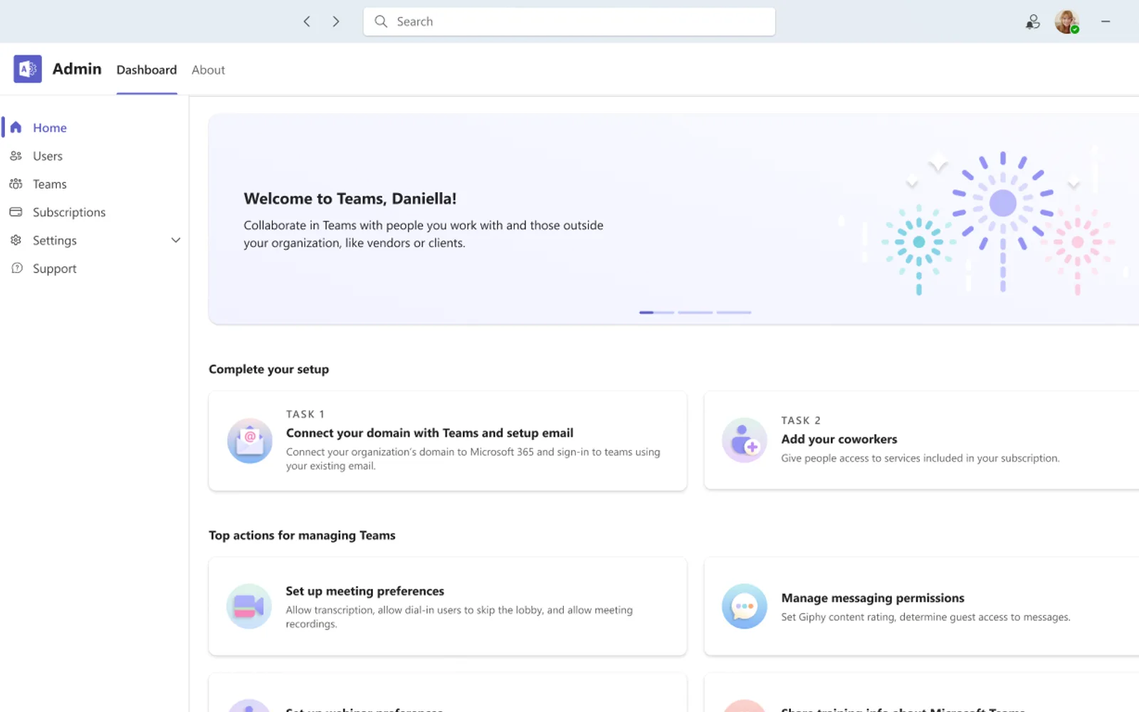Admin — screenshot from the Microsoft Marketplace listing