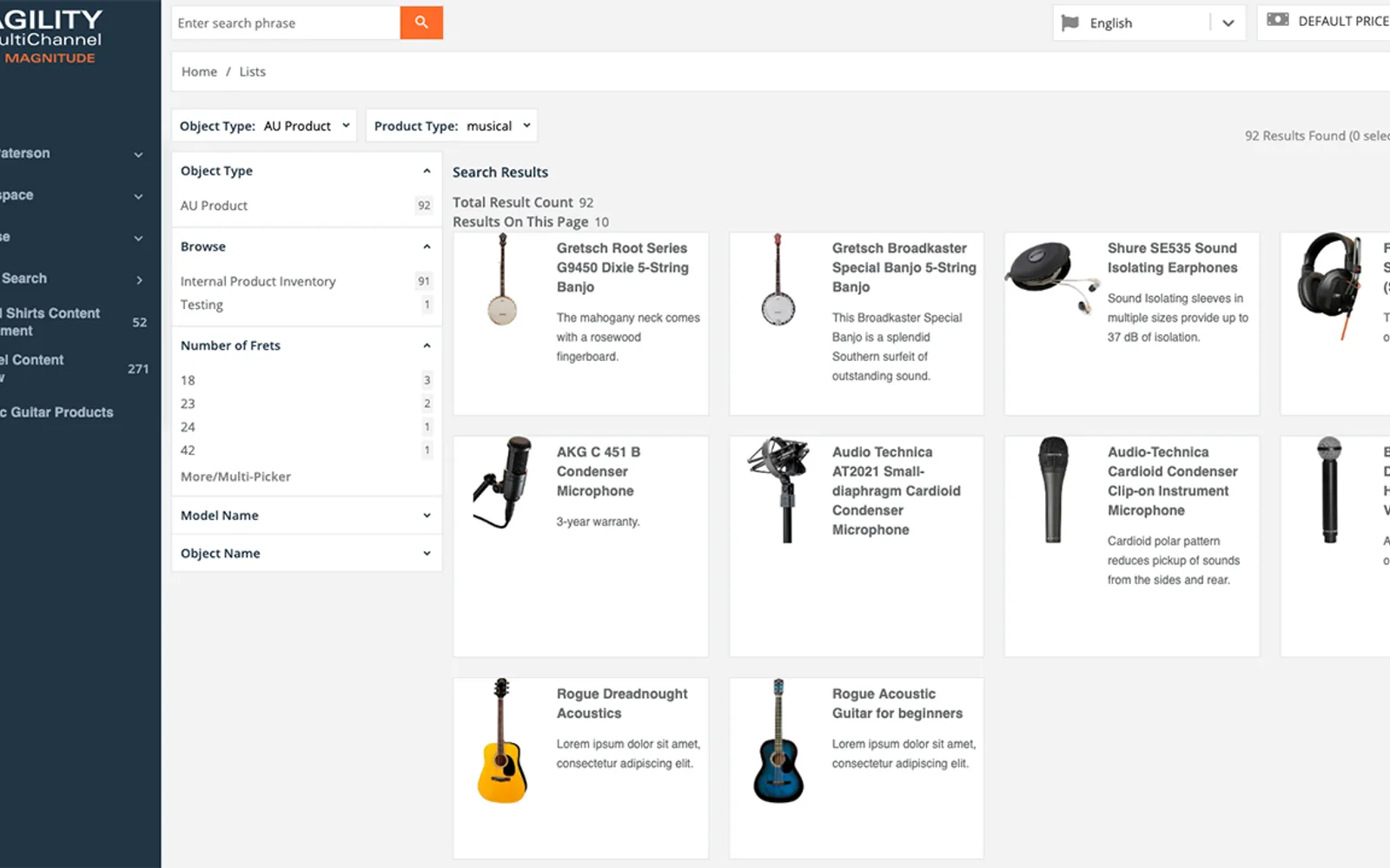 Agility PIM, from insightsoftware — screenshot from the Microsoft Marketplace listing