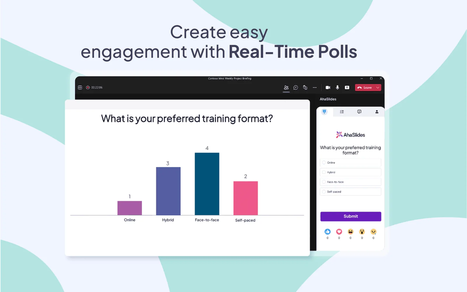 AhaSlides — screenshot from the Microsoft Marketplace listing