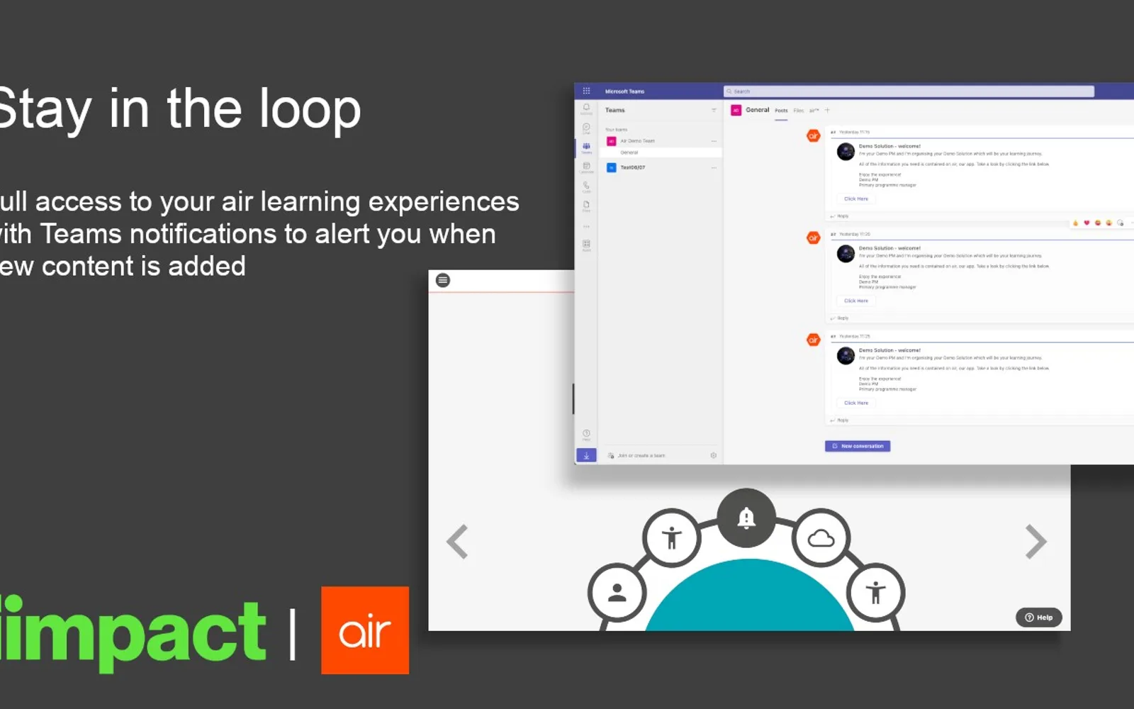 Air by Impact — screenshot from the Microsoft Marketplace listing