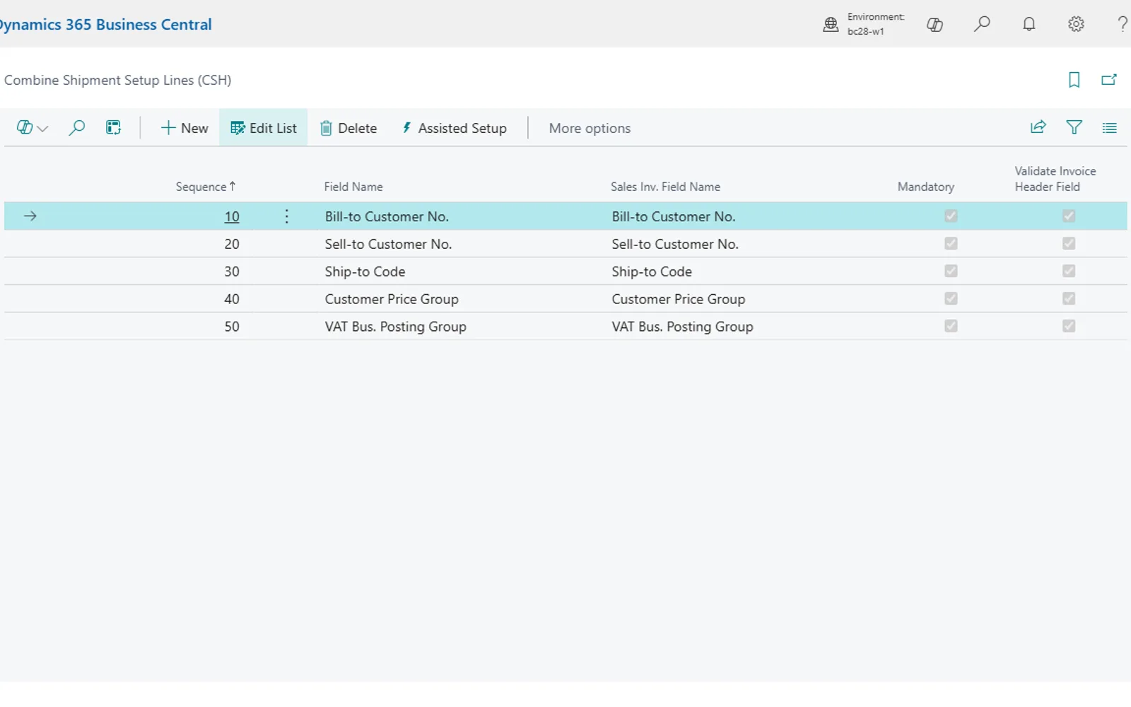 AL Combine Shipments — screenshot from the Microsoft Marketplace listing