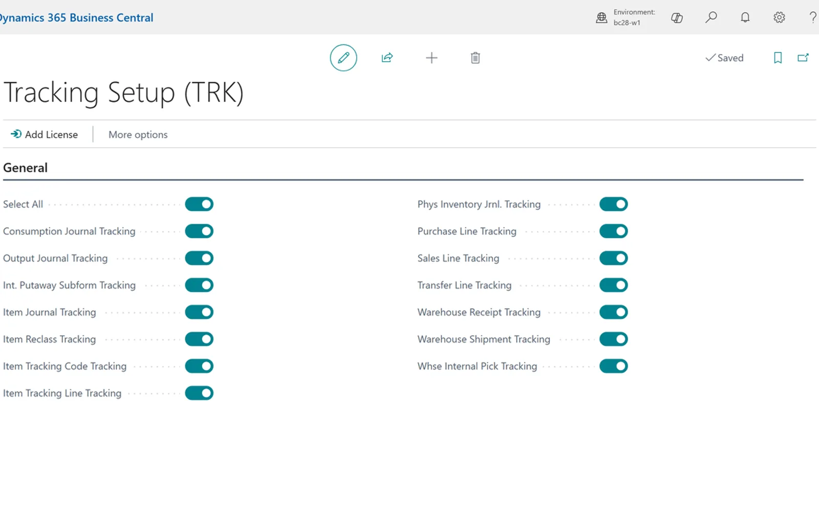 AL Tracking — screenshot from the Microsoft Marketplace listing