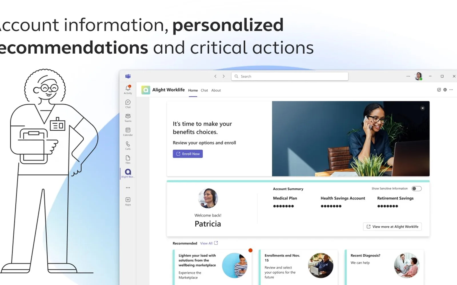 Alight Worklife — screenshot from the Microsoft Marketplace listing