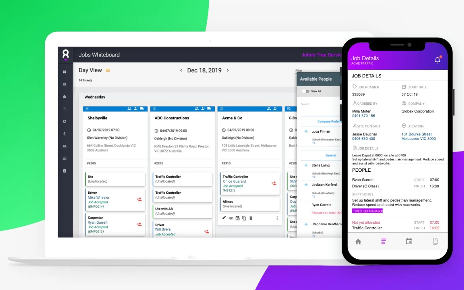 Alloc8 - Workforce Management & Scheduling — screenshot from the Microsoft Marketplace listing