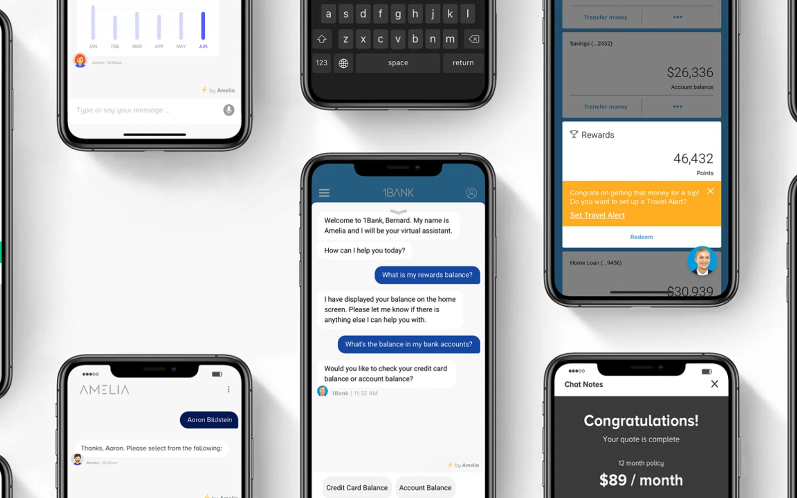 Amelia — screenshot from the Microsoft Marketplace listing