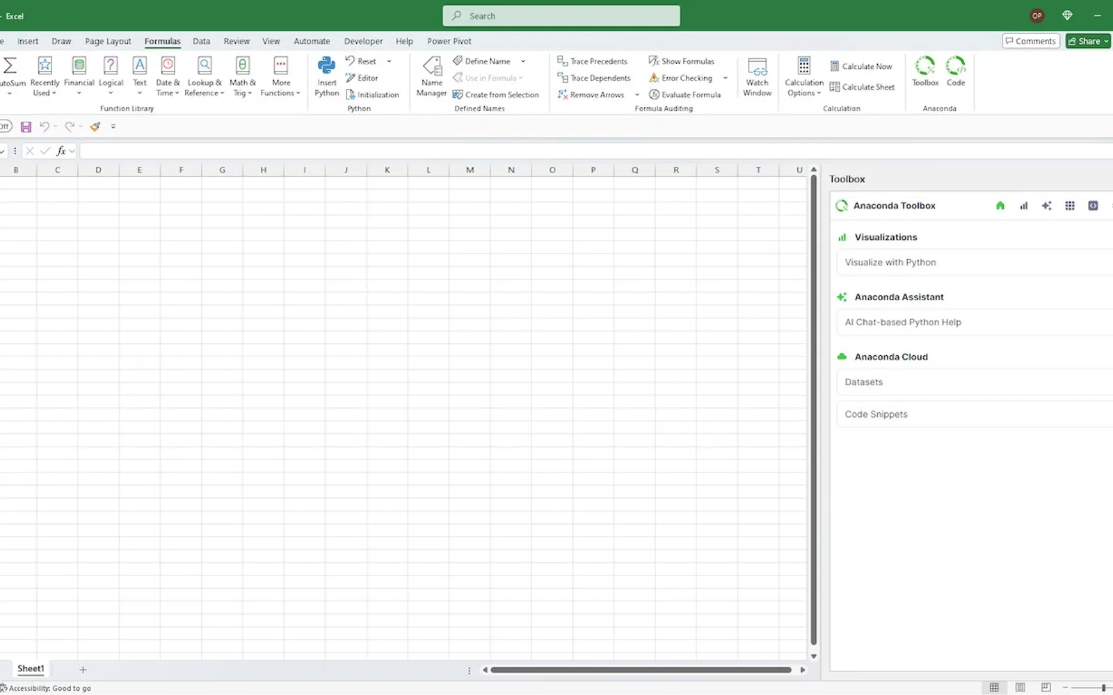 AnacondaToolbox — screenshot from the Microsoft Marketplace listing
