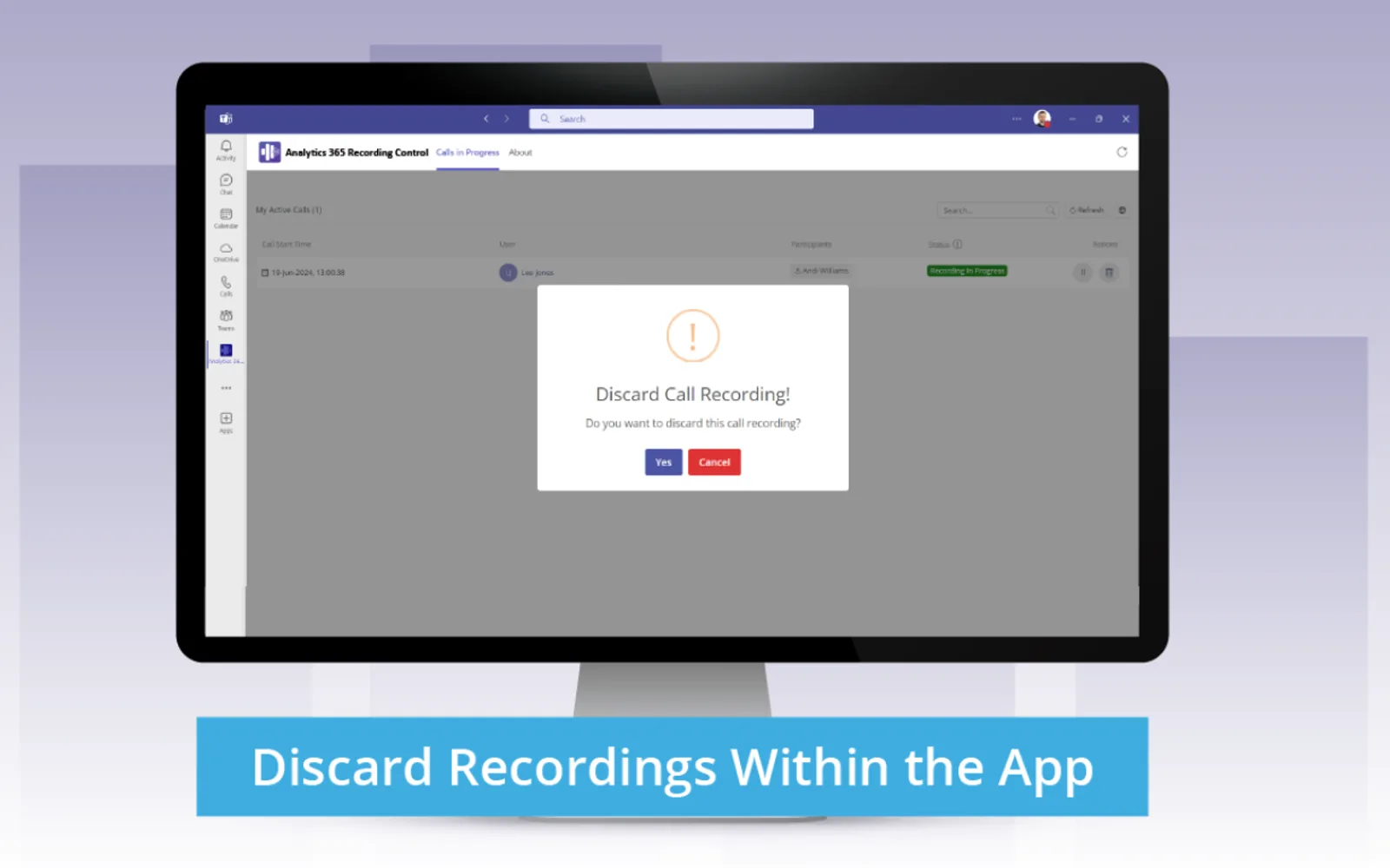 Analytics 365 Recording Client — screenshot from the Microsoft Marketplace listing