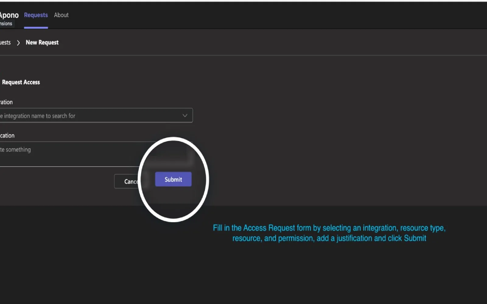 Apono — screenshot from the Microsoft Marketplace listing