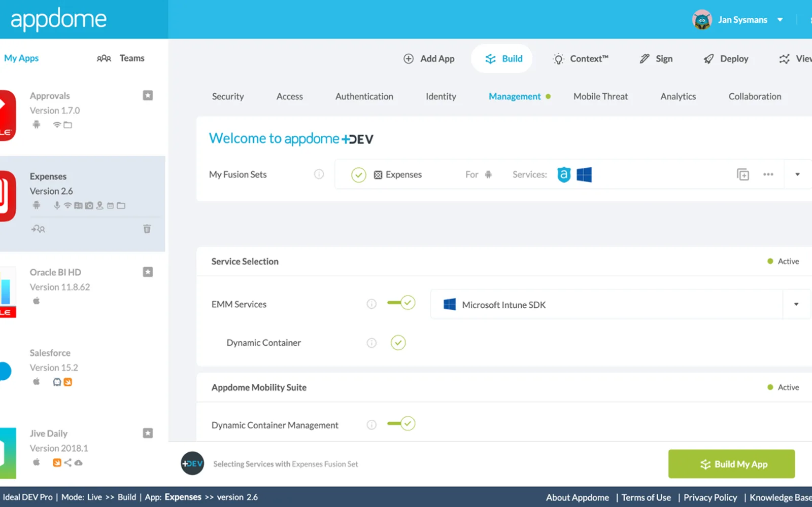 Appdome for Microsoft Intune — screenshot from the Microsoft Marketplace listing