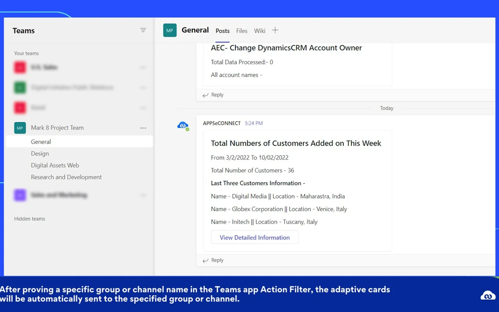 APPSeCONNECT — screenshot from the Microsoft Marketplace listing