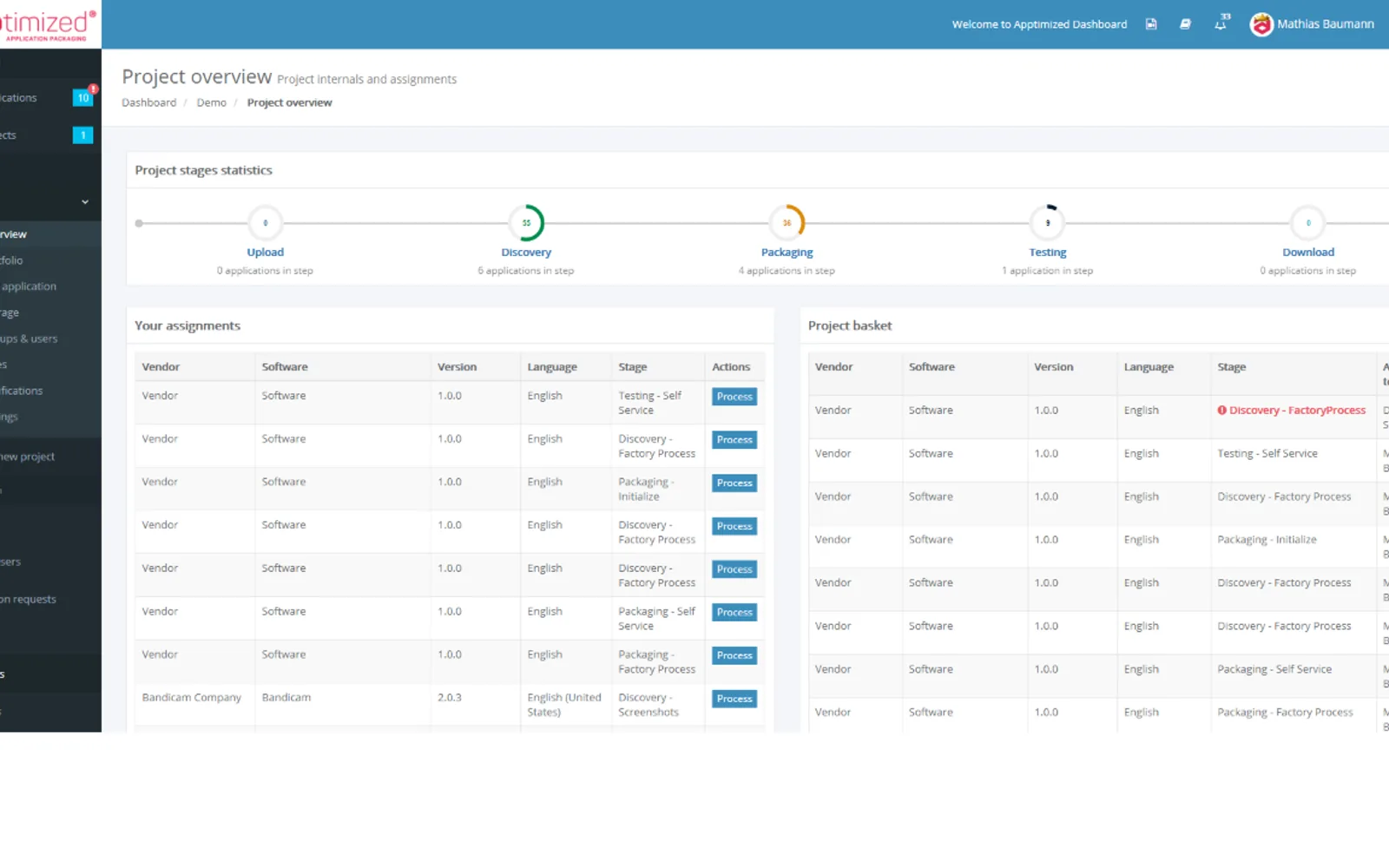 Apptimized Factory — screenshot from the Microsoft Marketplace listing