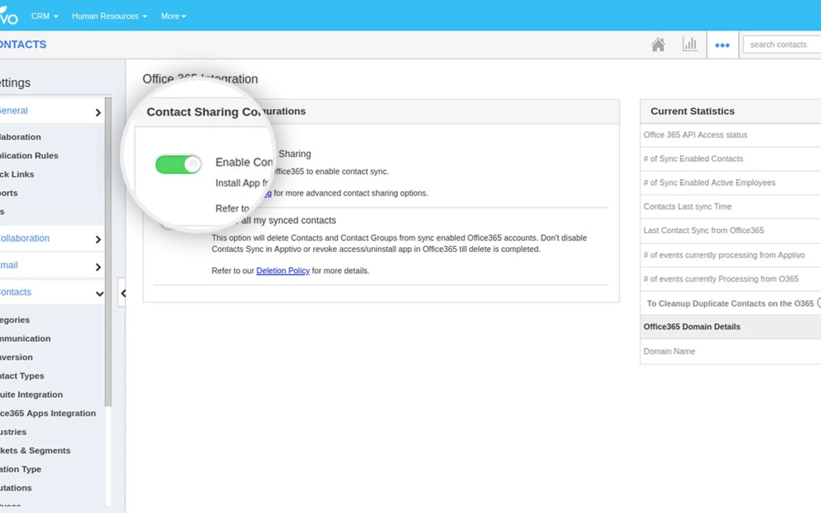 Apptivo — screenshot from the Microsoft Marketplace listing