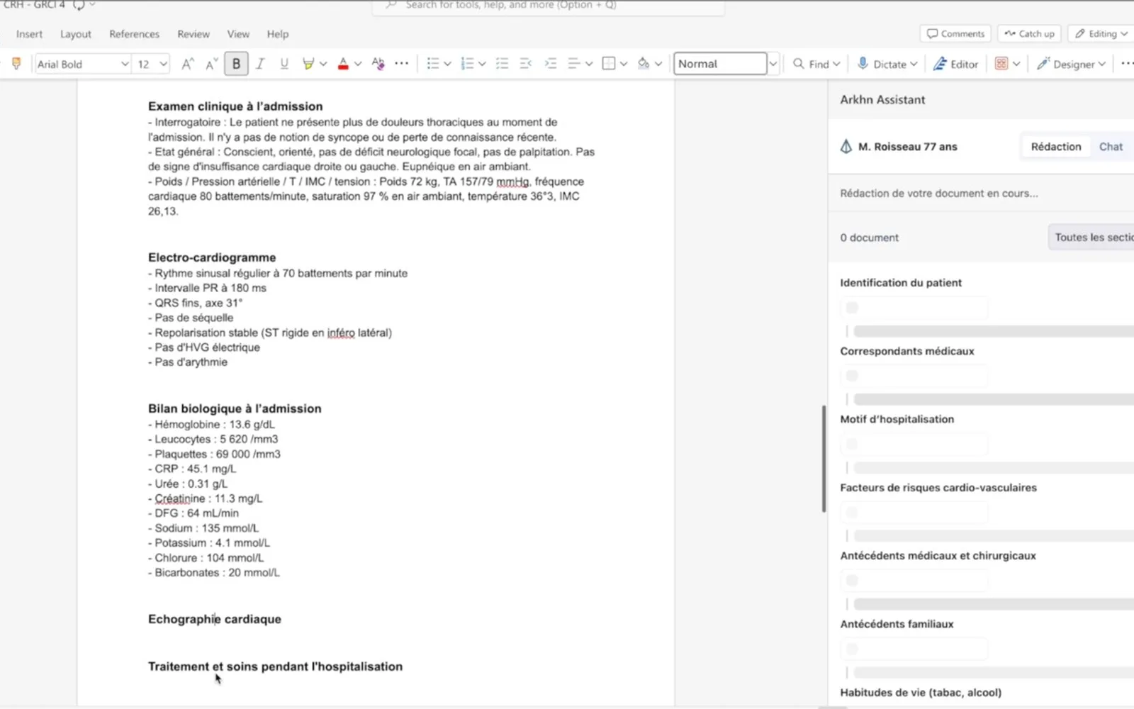 Arkhn Assistant — screenshot from the Microsoft Marketplace listing