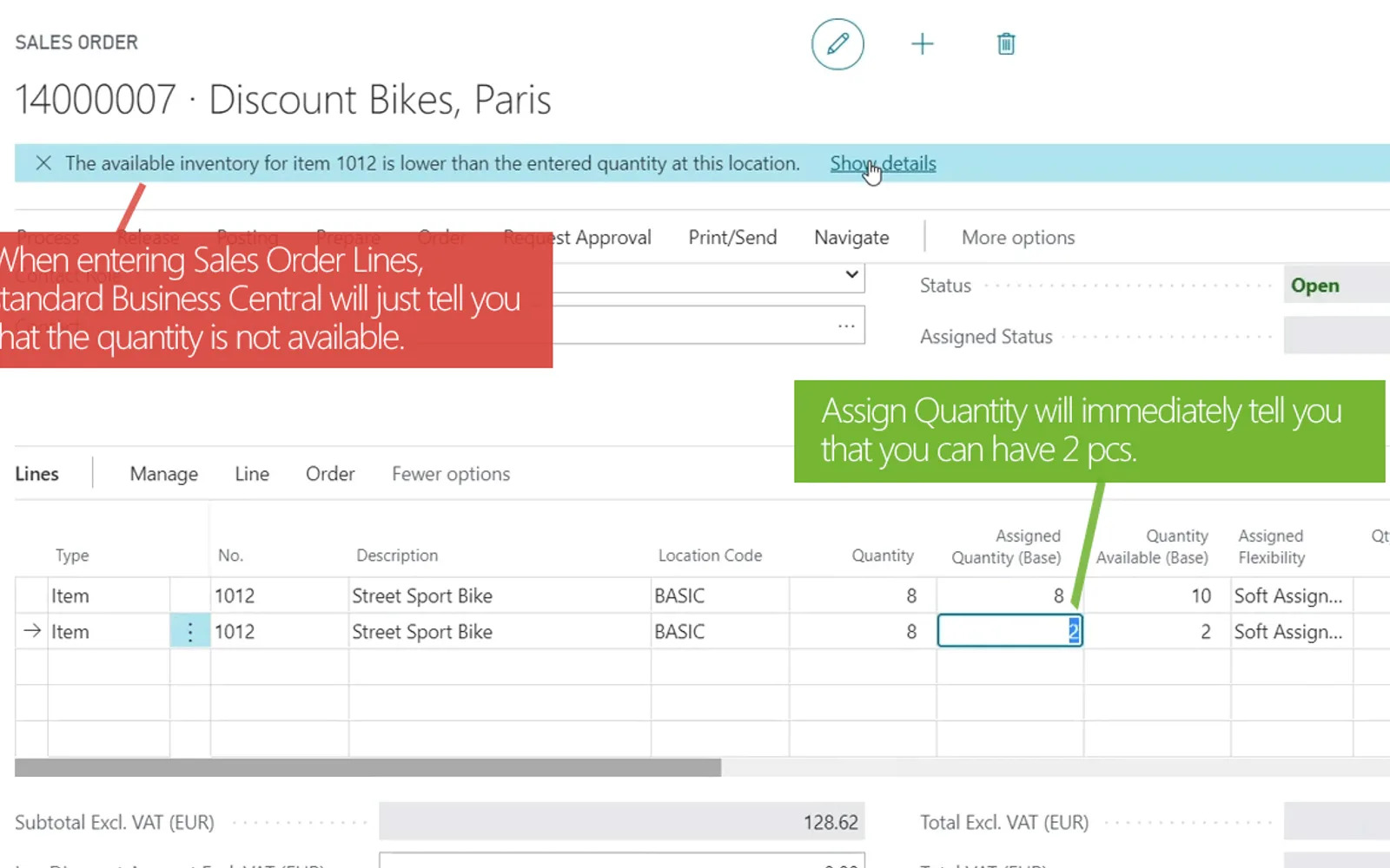 Assign Quantity — screenshot from the Microsoft Marketplace listing