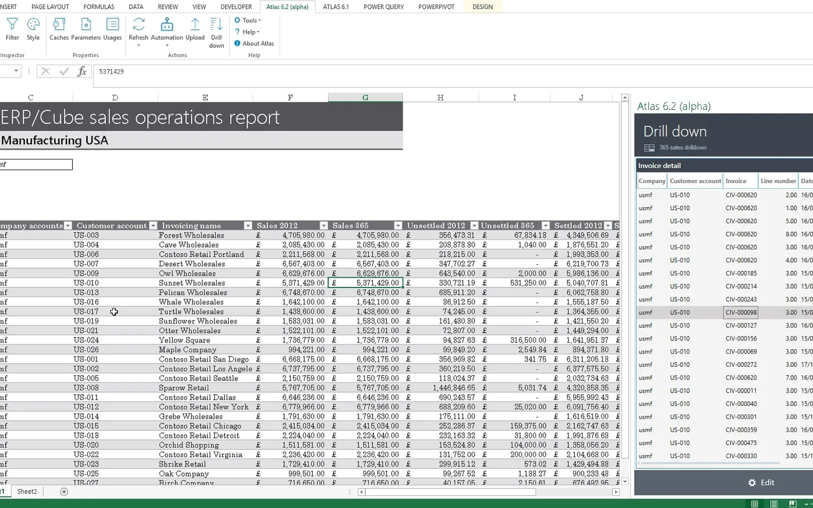 Atlas for Dynamics 365 — screenshot from the Microsoft Marketplace listing