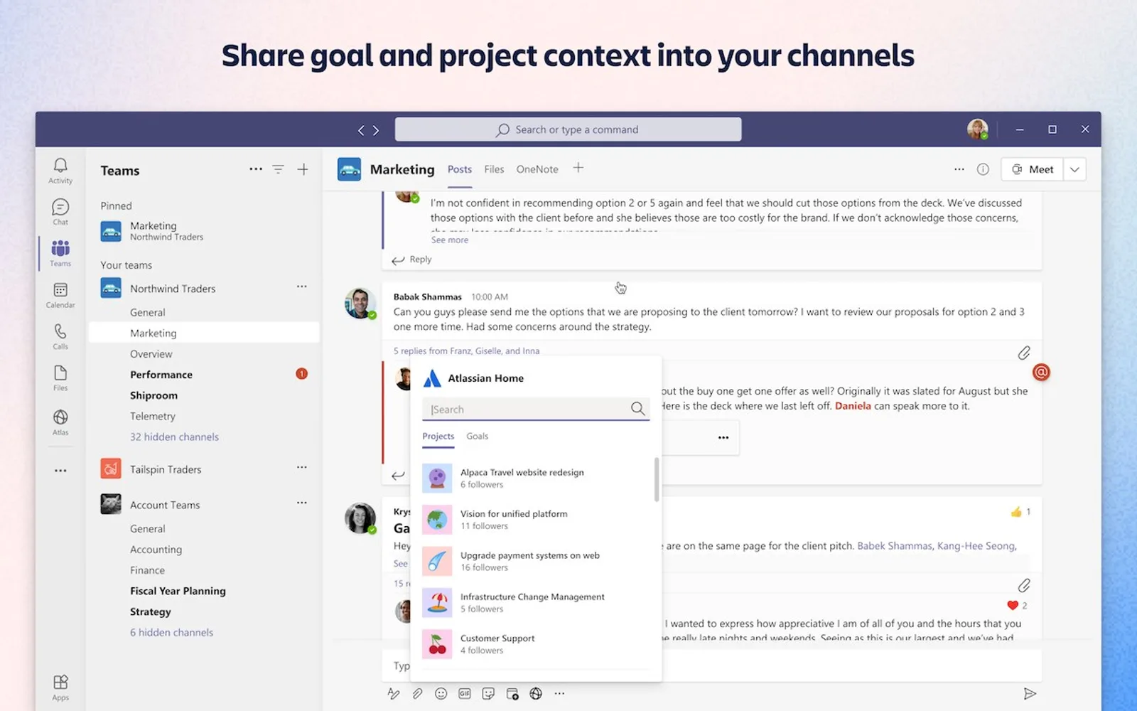 Atlassian Home — screenshot from the Microsoft Marketplace listing