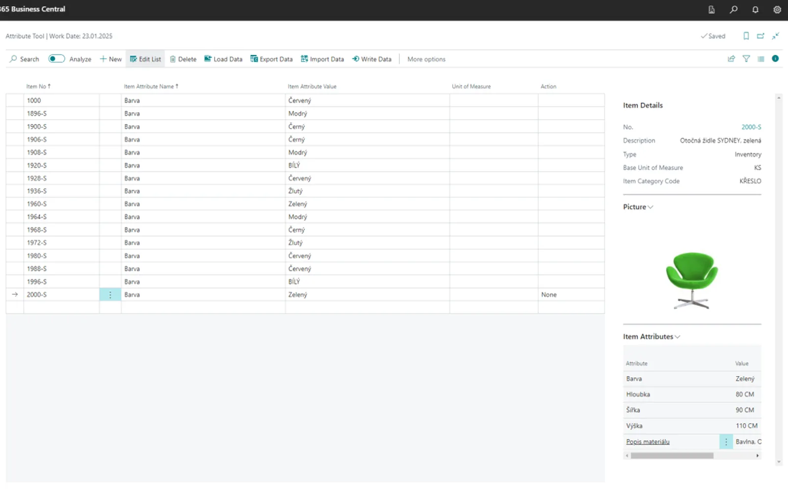 Attribute Tool — screenshot from the Microsoft Marketplace listing