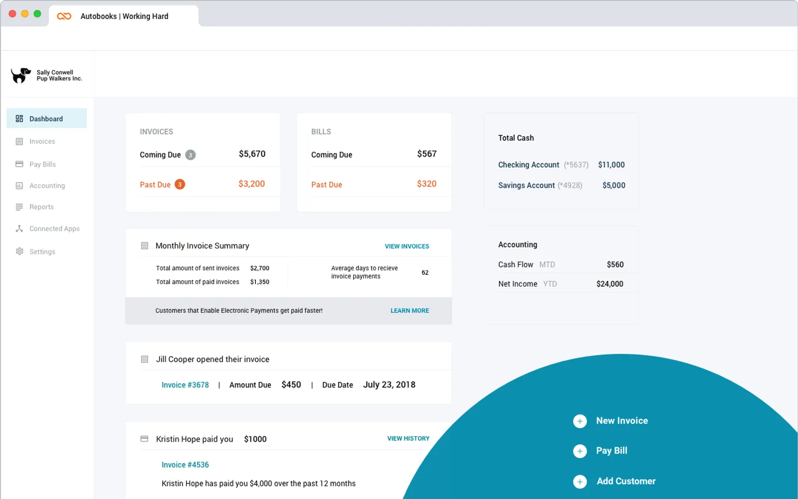 Autobooks — screenshot from the Microsoft Marketplace listing