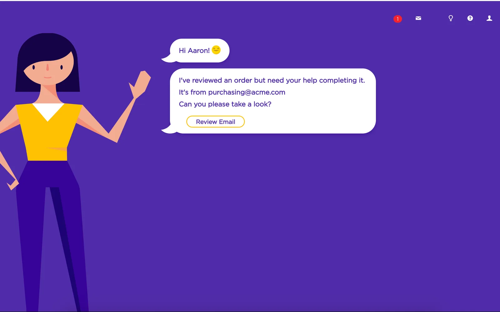 Automated Order Processing — screenshot from the Microsoft Marketplace listing