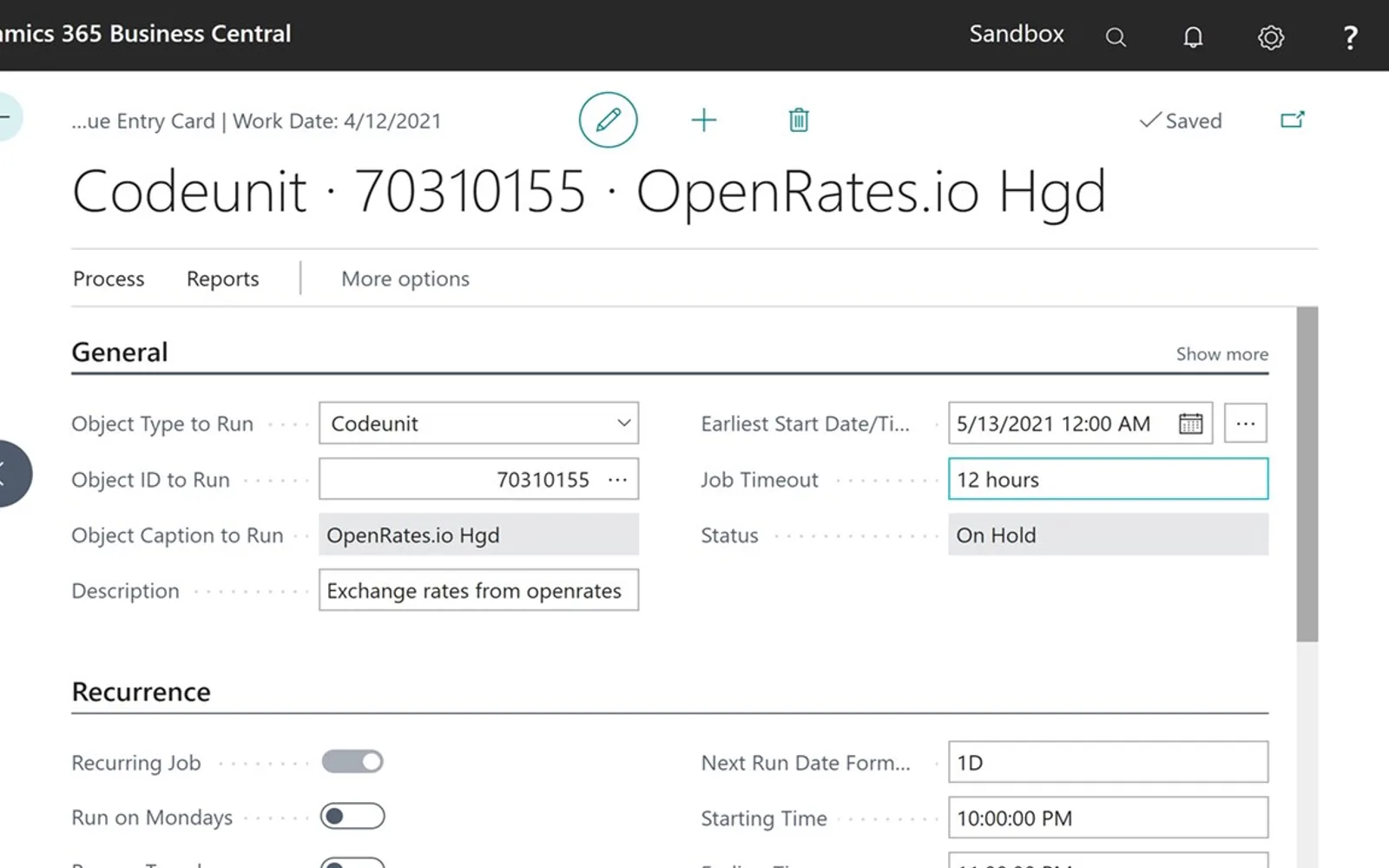 Automatic Exchange Rates — screenshot from the Microsoft Marketplace listing