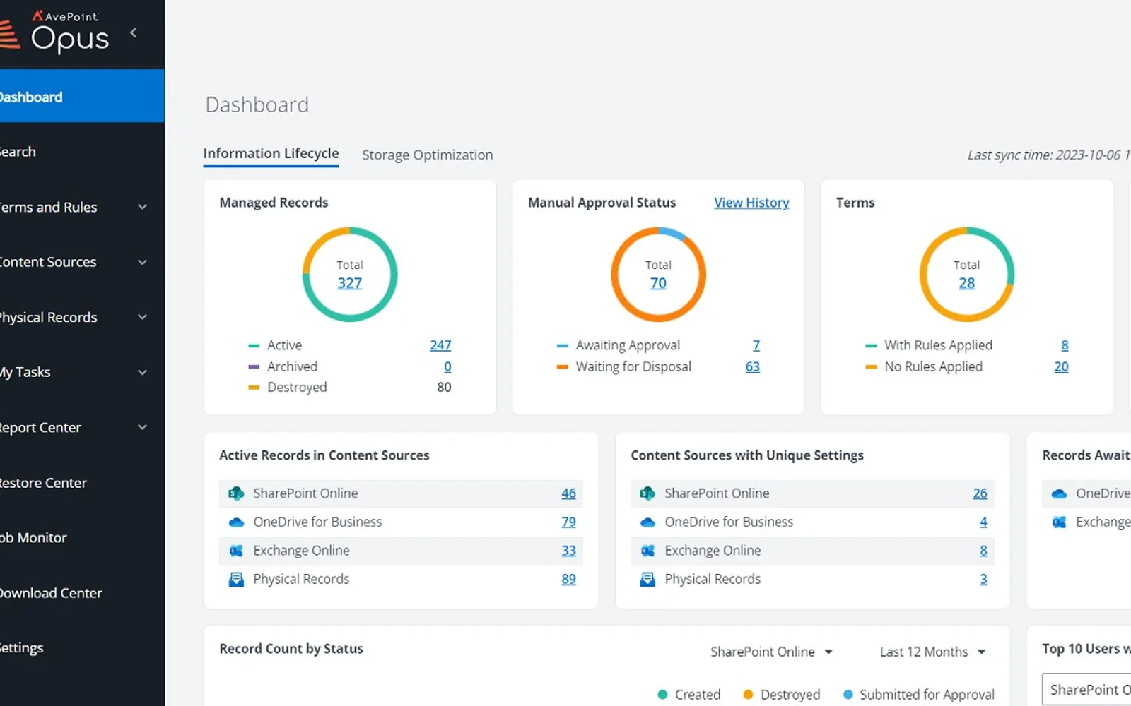AvePoint Opus — screenshot from the Microsoft Marketplace listing