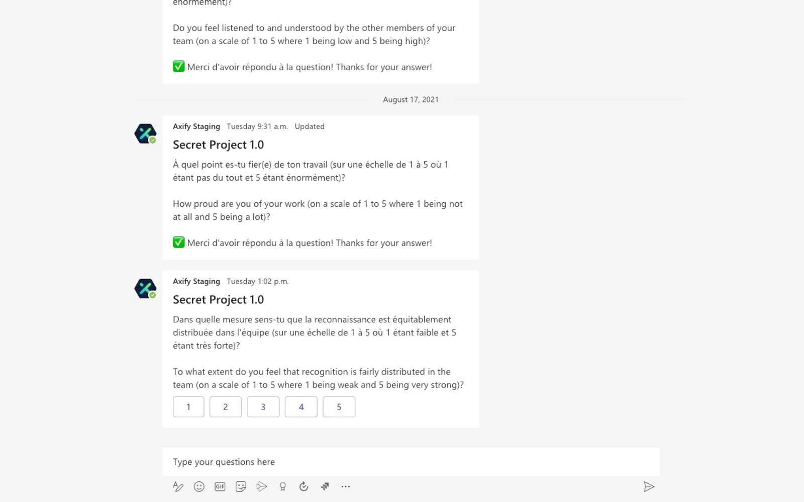 Axify — screenshot from the Microsoft Marketplace listing