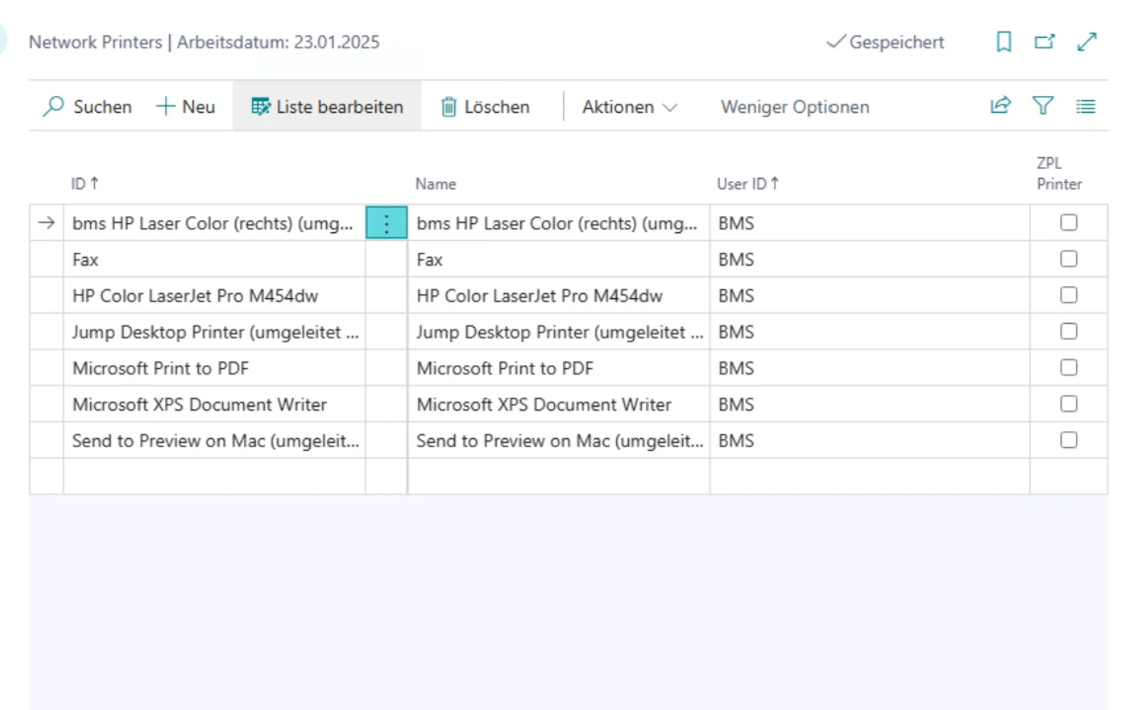 b-print — screenshot from the Microsoft Marketplace listing