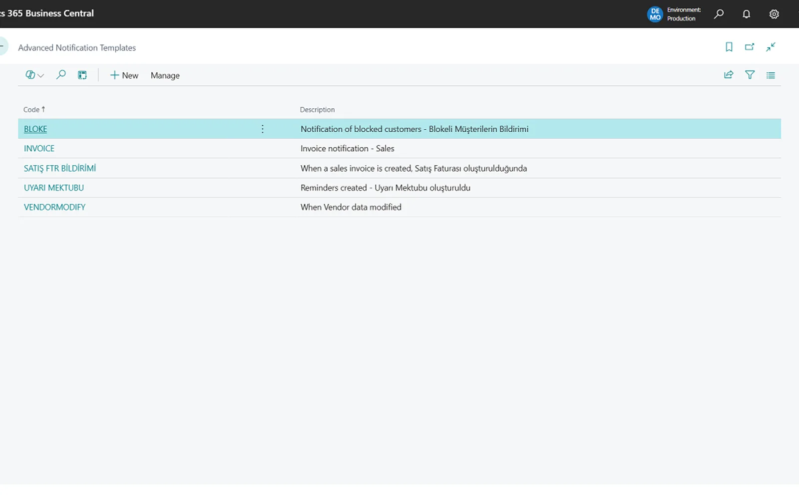 B2F Advanced Notification Management — screenshot from the Microsoft Marketplace listing