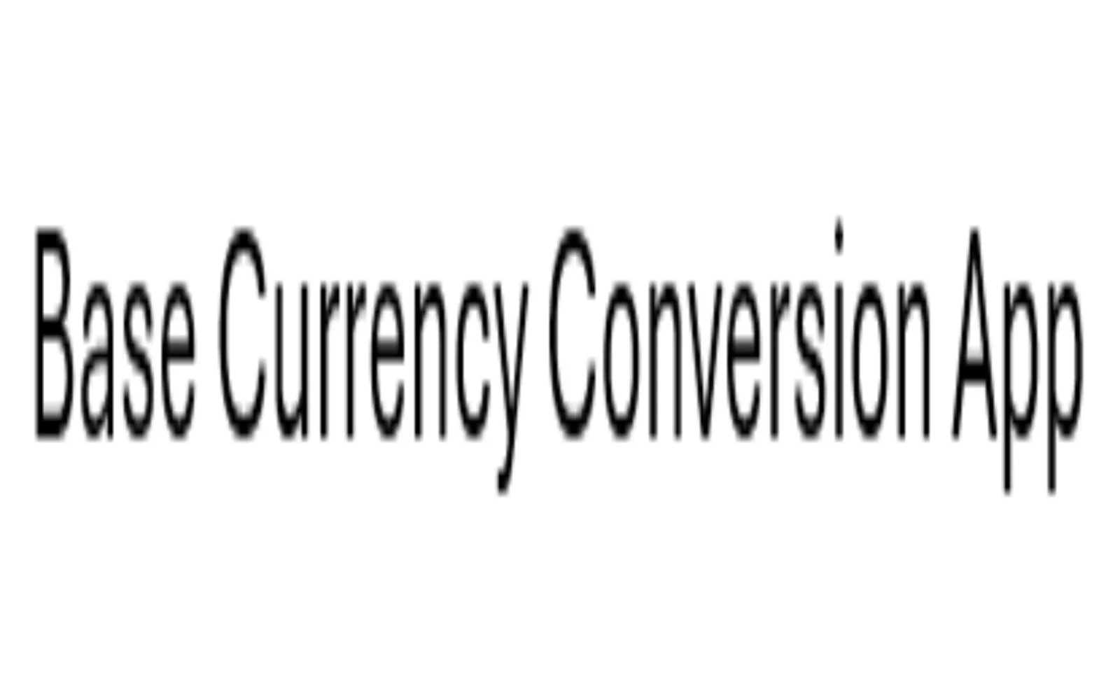Base Currency Conversion — screenshot from the Microsoft Marketplace listing