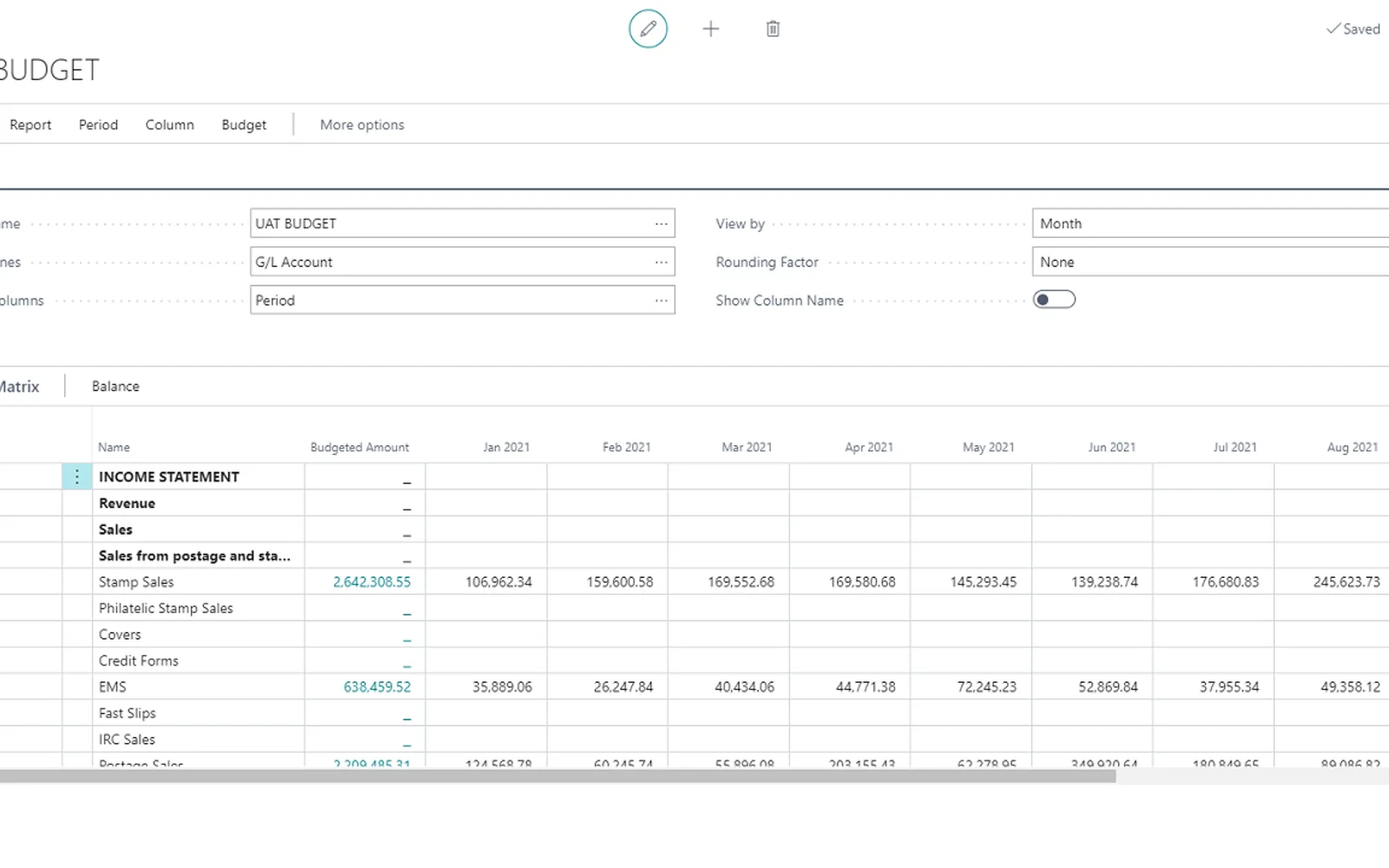 Basic Budget Control — screenshot from the Microsoft Marketplace listing