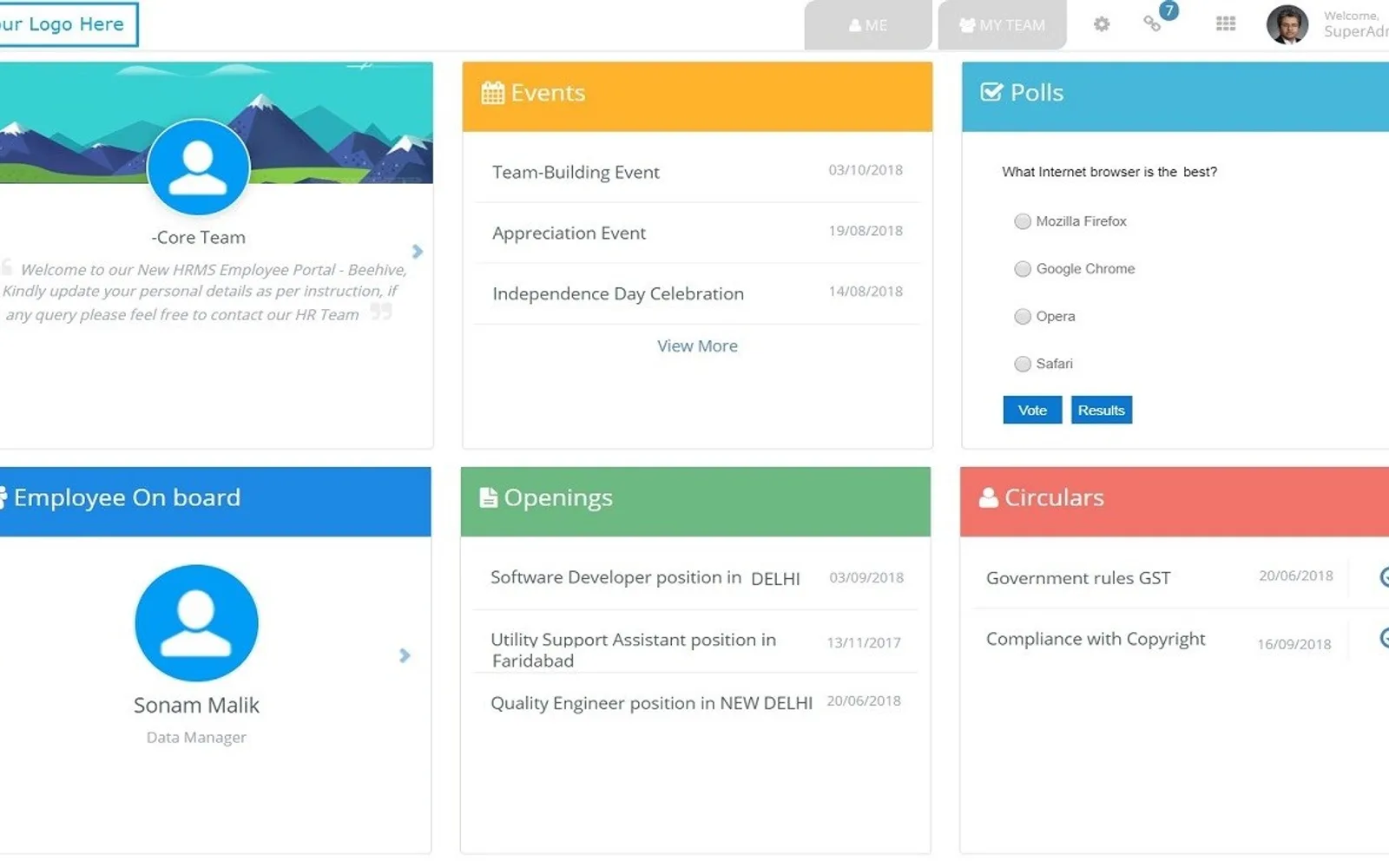Beehive HRMS — screenshot from the Microsoft Marketplace listing