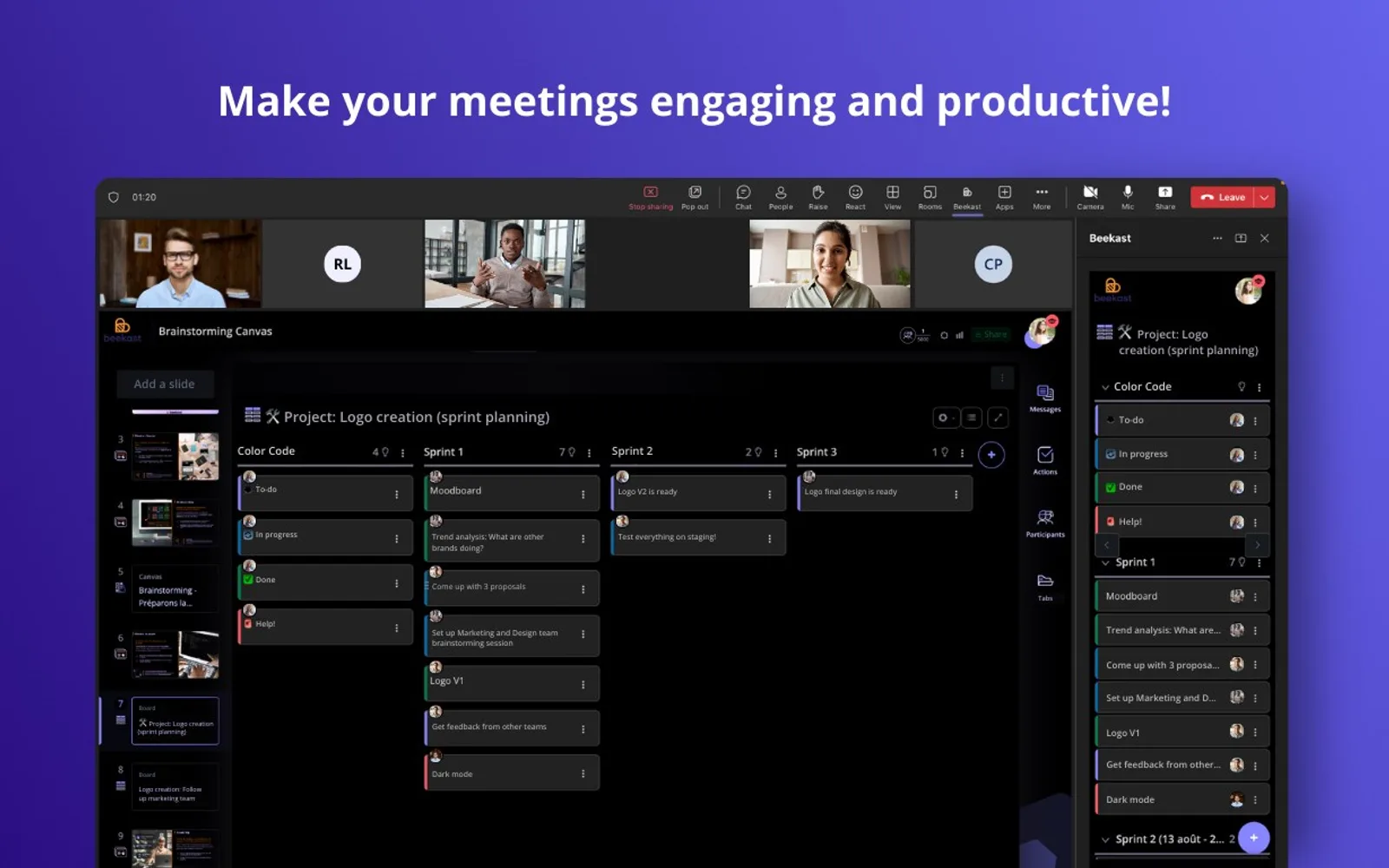 Beekast — screenshot from the Microsoft Marketplace listing