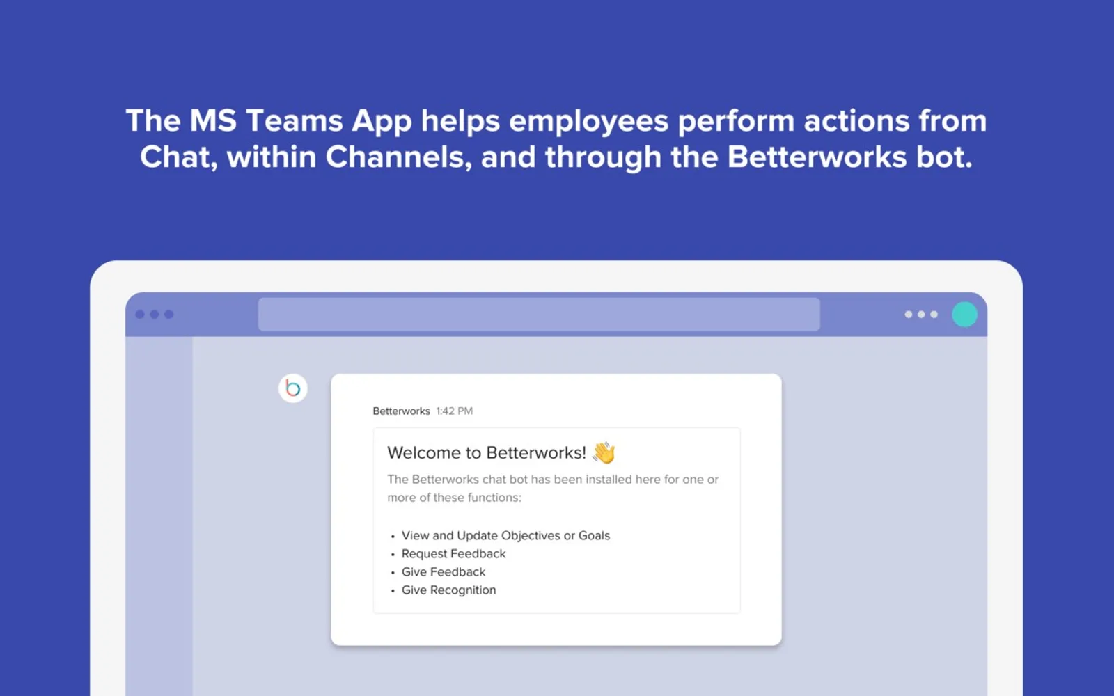 Betterworks — screenshot from the Microsoft Marketplace listing