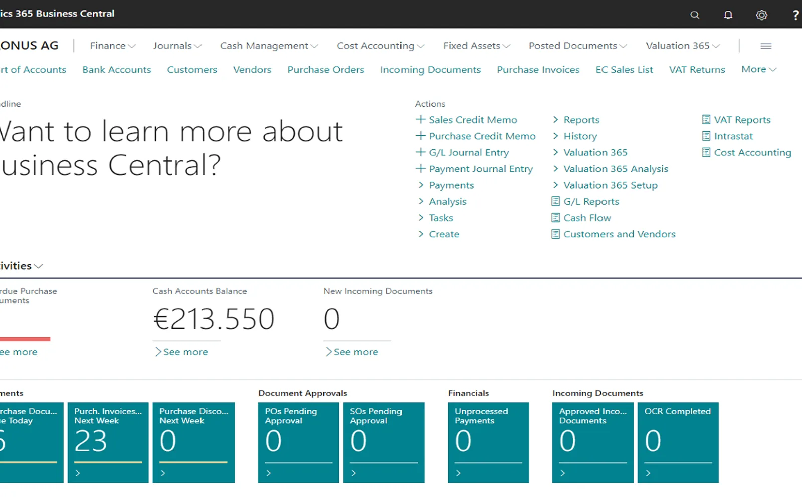 Bewertung 365 / Valuation 365 — screenshot from the Microsoft Marketplace listing