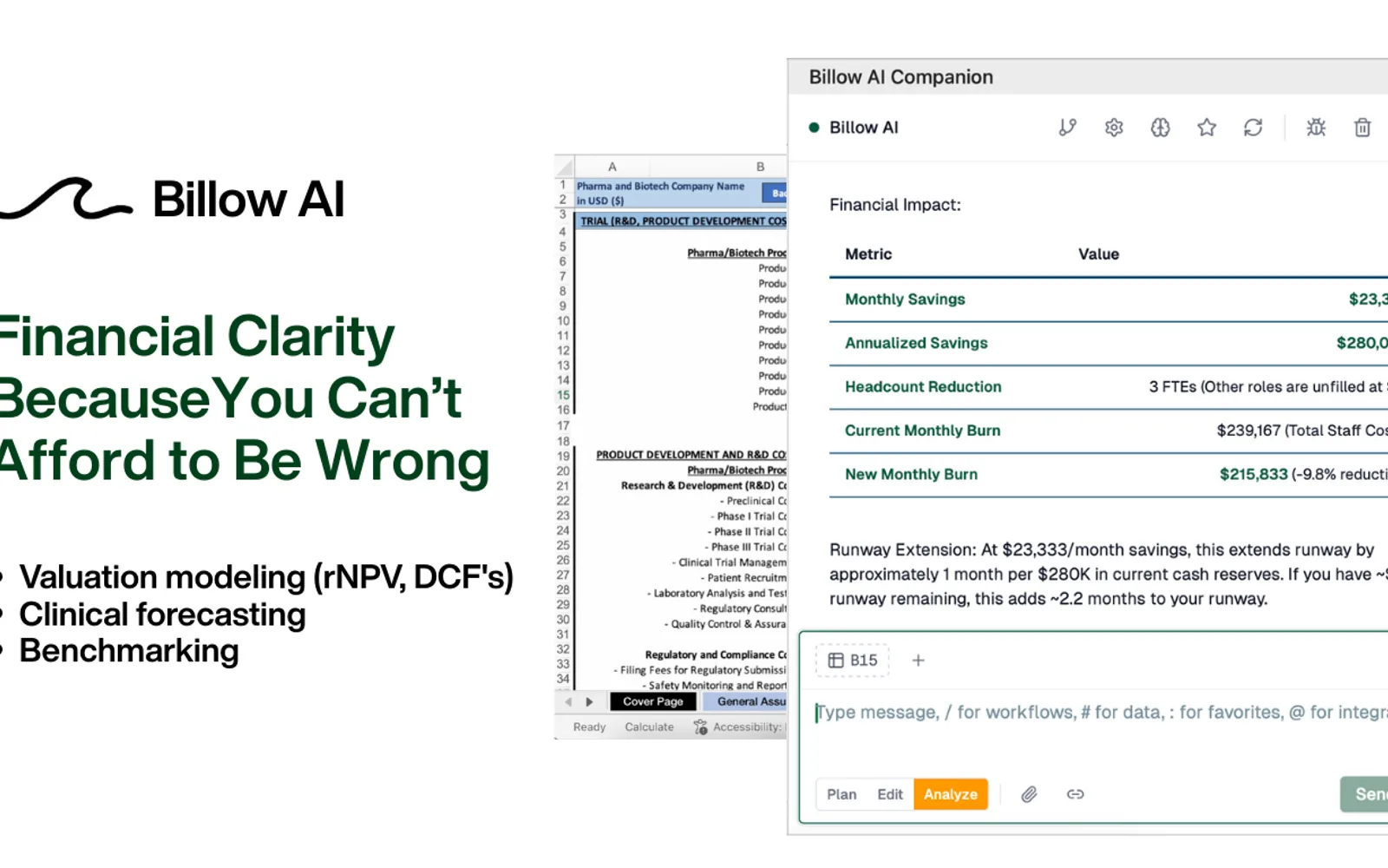 Billow AI — screenshot from the Microsoft Marketplace listing