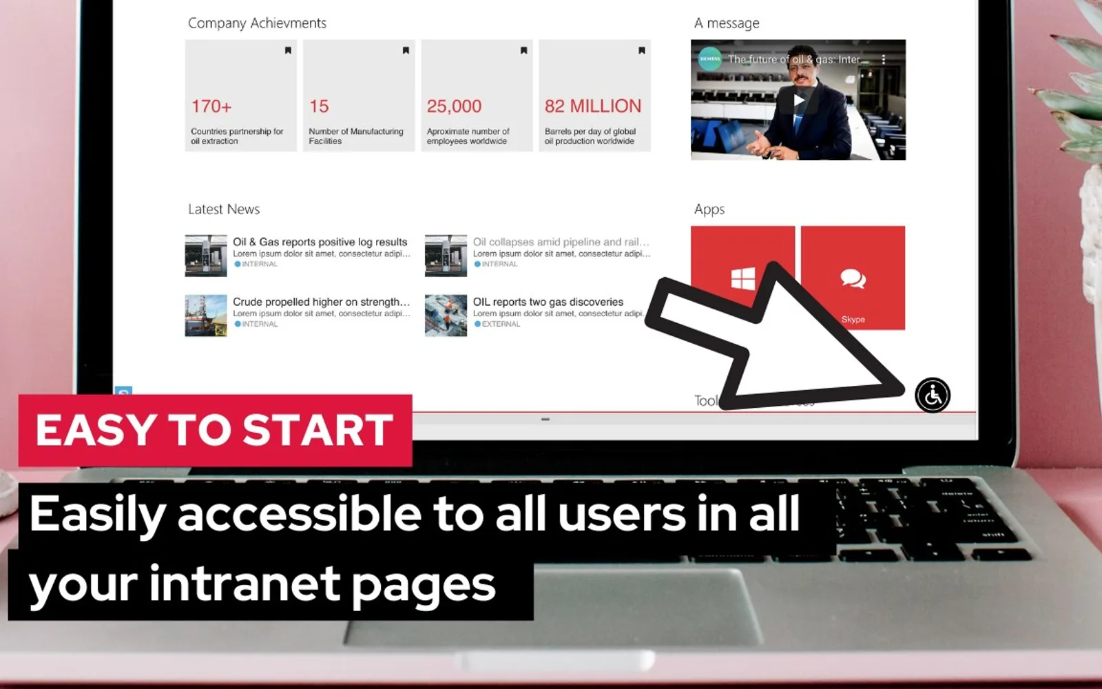 BindTuning Accessibility Tool for SharePoint — screenshot from the Microsoft Marketplace listing