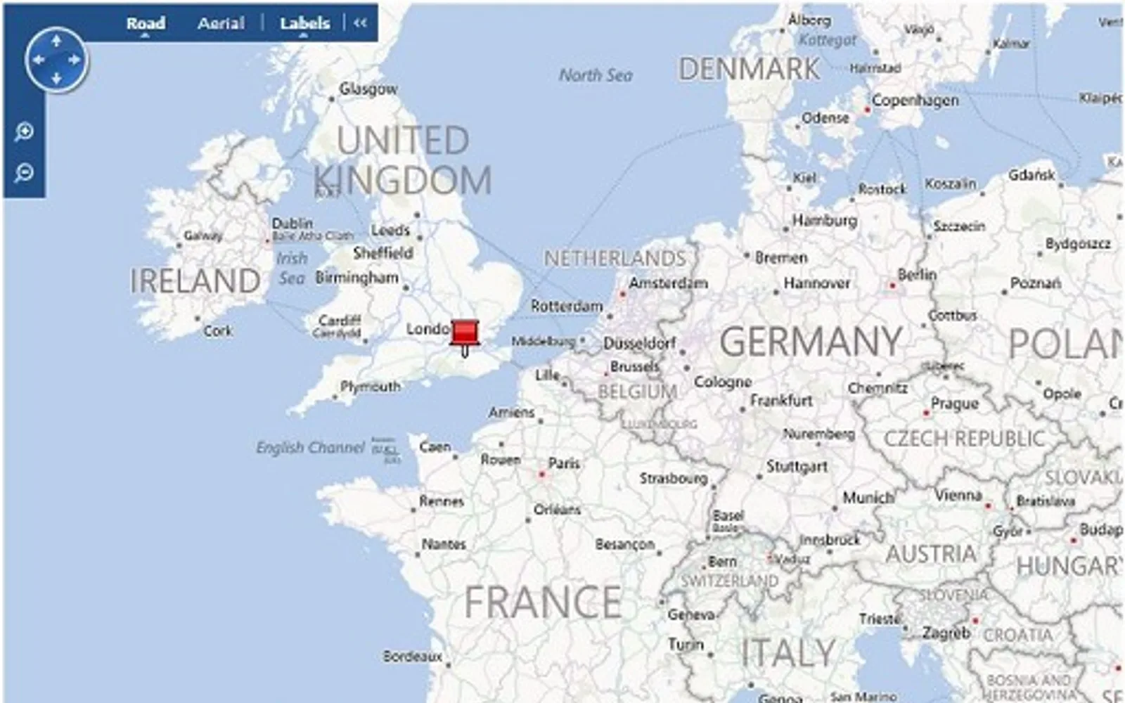 Bing Office Locator — screenshot from the Microsoft Marketplace listing