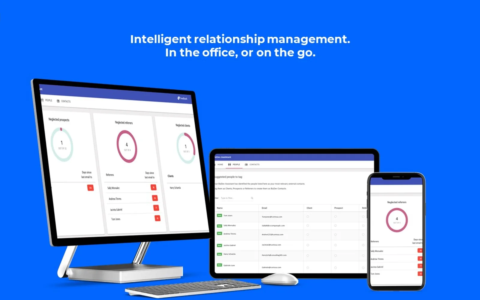 BizDev Assistant — screenshot from the Microsoft Marketplace listing