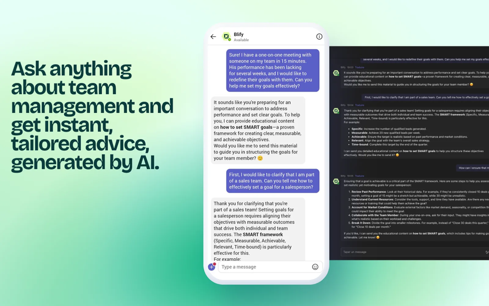 Blify — screenshot from the Microsoft Marketplace listing