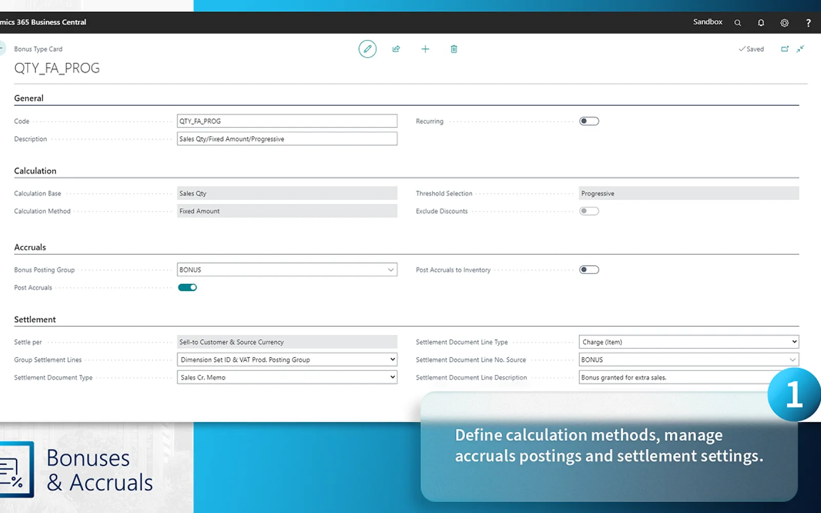 Bonuses & Accruals — screenshot from the Microsoft Marketplace listing