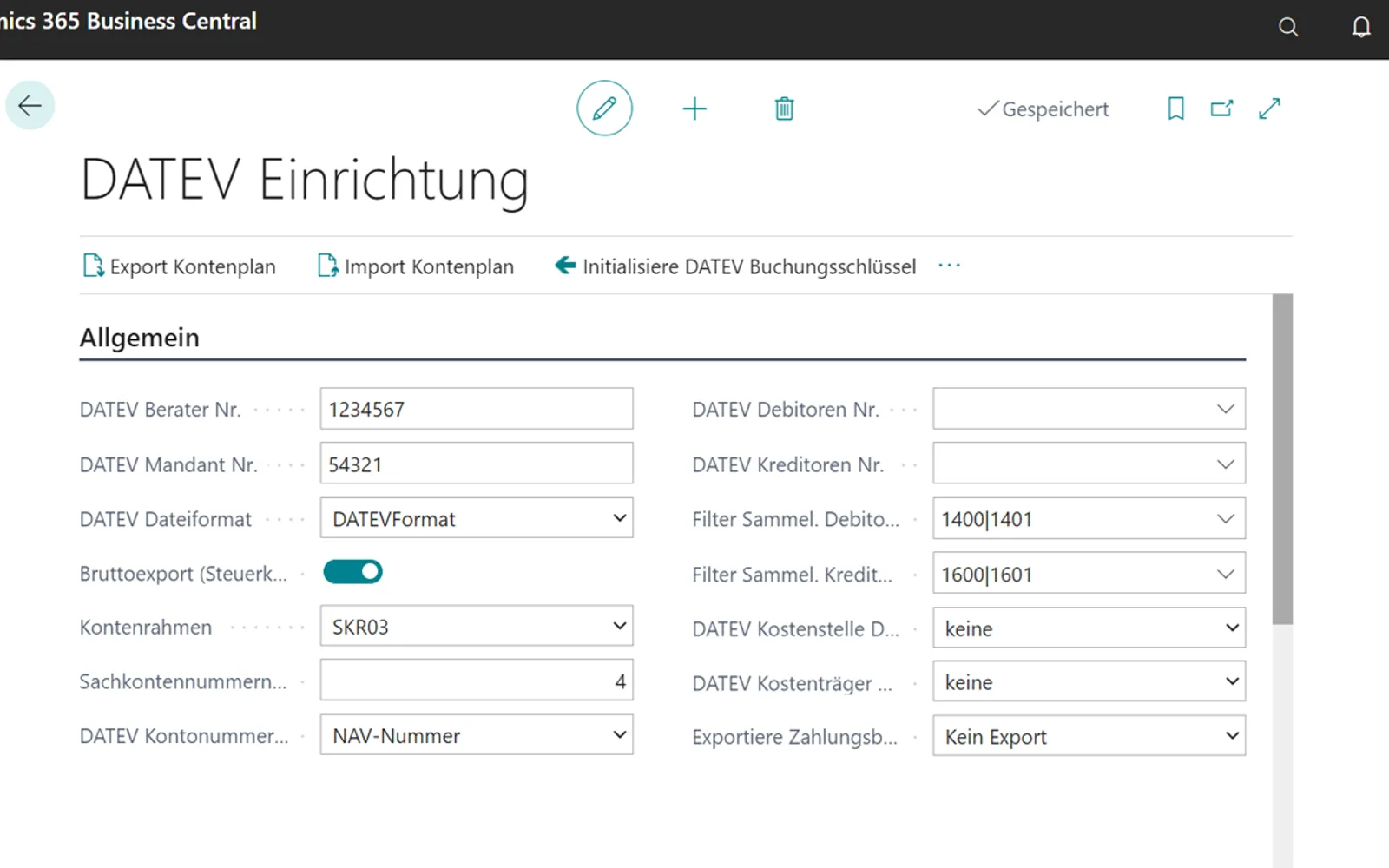 brAG DATEV App — screenshot from the Microsoft Marketplace listing