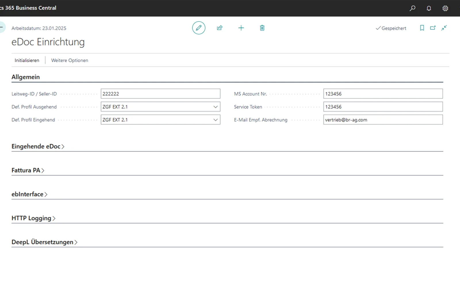brAG eDoc App — screenshot from the Microsoft Marketplace listing